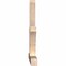 Ekena Millwork Richland Smooth Timber Gable Bracket, Douglas Fir, 72"W x 36"H x 3 1/2"D x 3 1/2"F, 12/12 Pitch GBW072X36X0404RIC00SDF - alternate 5
